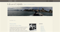 Desktop Screenshot of mylifeasitunfolds.com